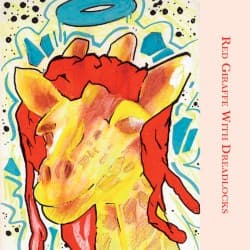 Red Giraffe With Dreadlocks